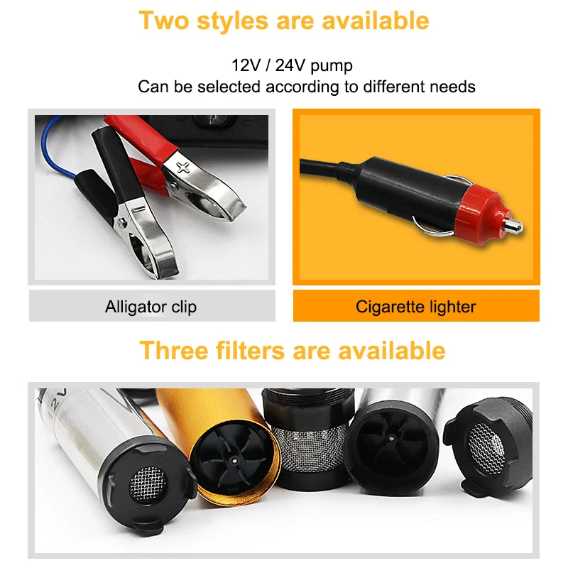 Wholesale automatic electric water pumping diesel 24 V small submersible oil suction jet gasoline pump machine