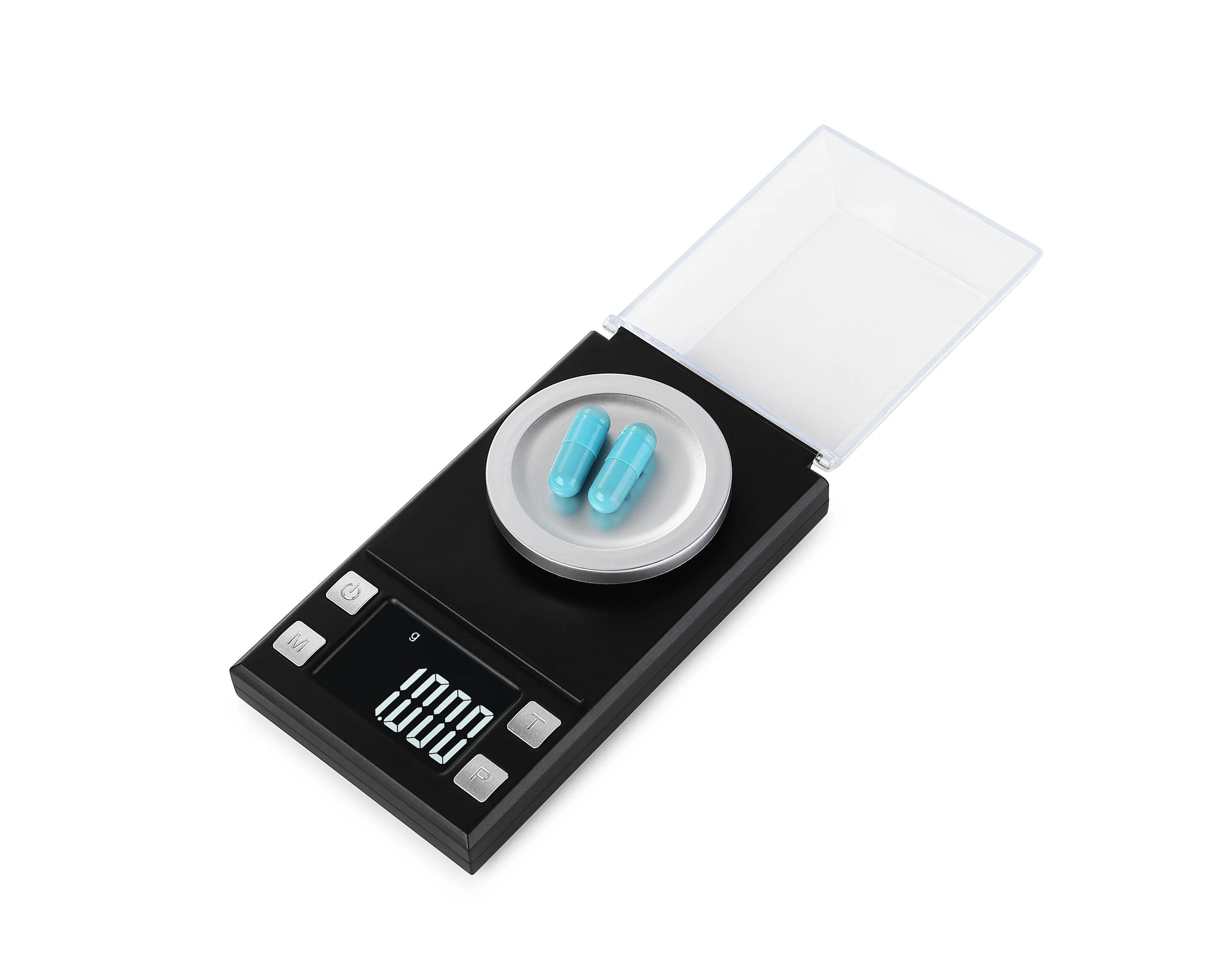 Smart Weigh 50g/ 0.001g, Portable Jewelry Scale, Micro Scale for Gold, Coins, Powder with LCD display