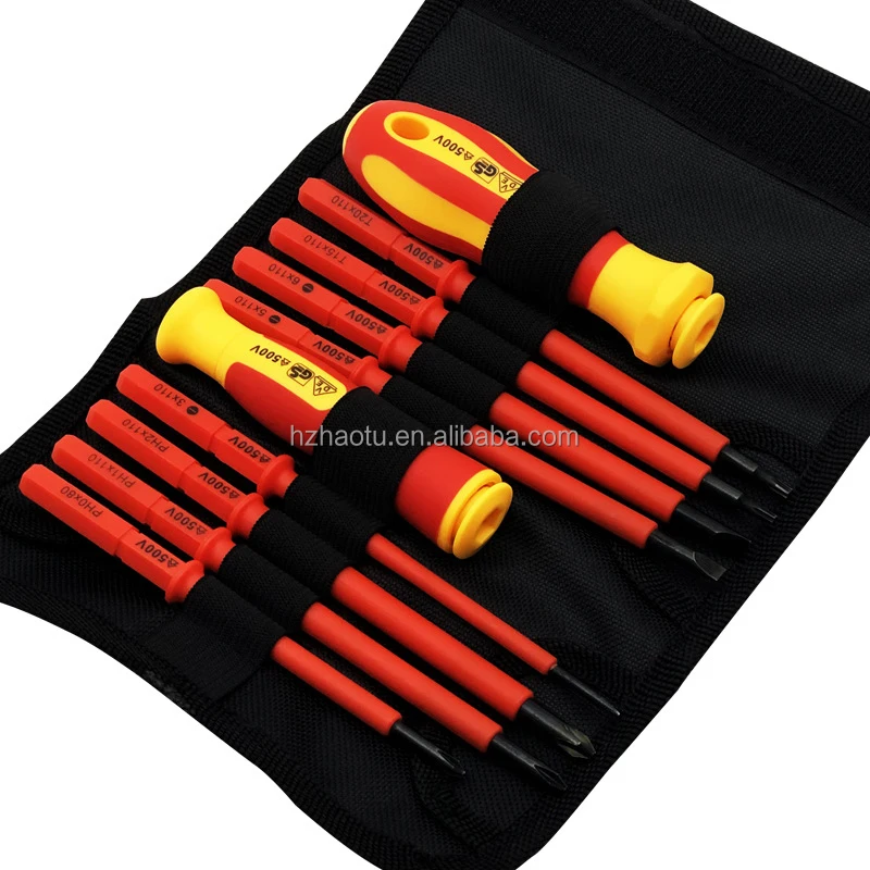 Hand Tools Screwdriver Bits Electrician Insulated Screwdriver Set