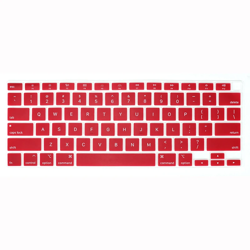 Силиконовый чехол для клавиатуры с американской раскладкой 2020 Macbook Air 13 A2179 A2337