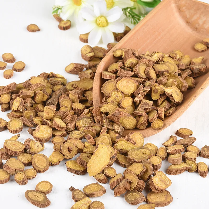 Chemical Free Natural herb Baikal skullcap radix RAW Chinese skullcap root slices