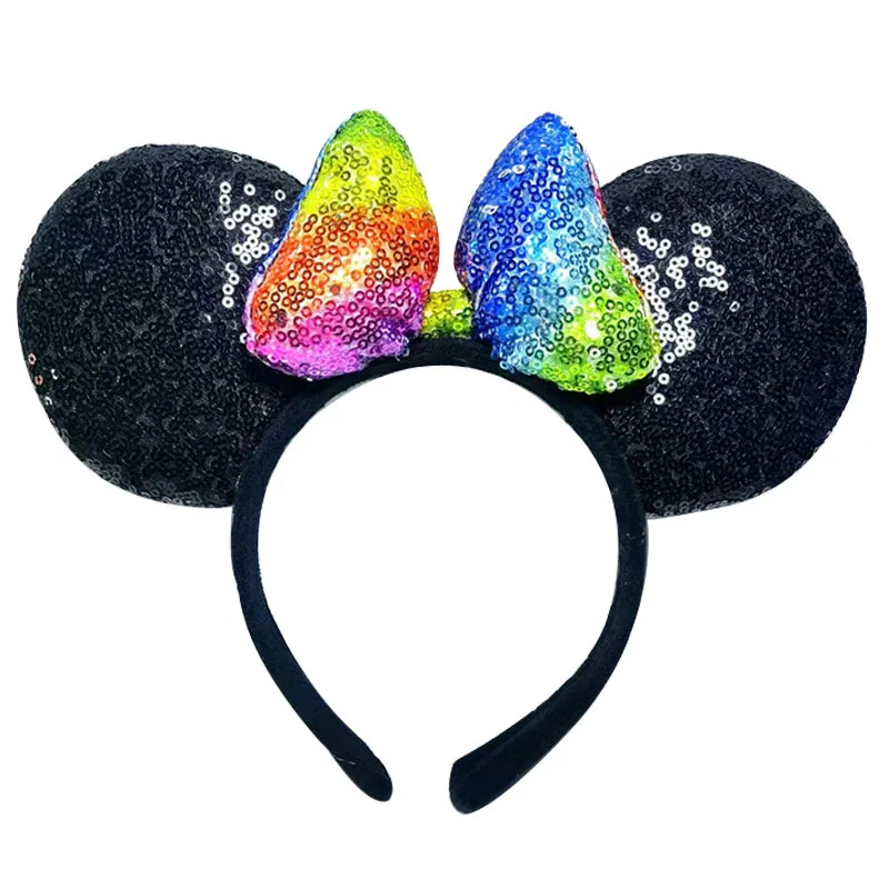 MIX fashion party carnival hairband cosplay sequins colourful mickey ear headband