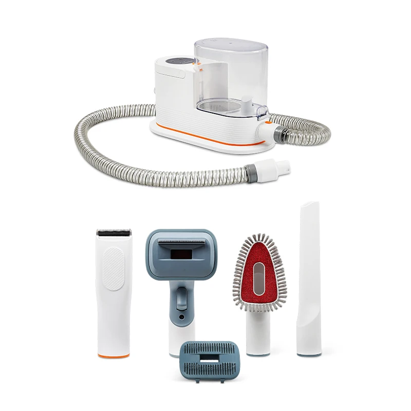 Pet Vacuum Cleaner Electric Cleaning Dog And Cat Hair Fur Grooming Brush Kit