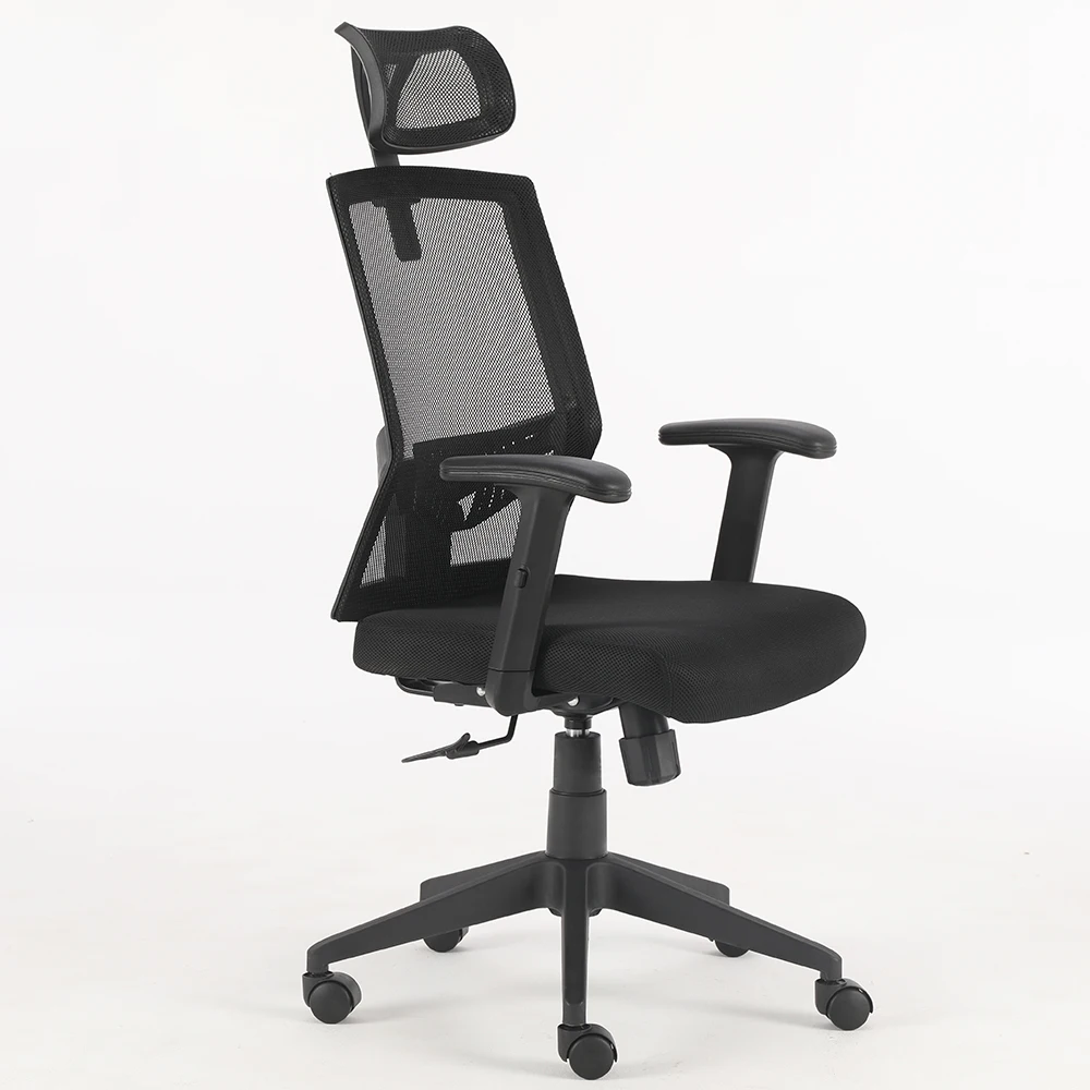 Wholesale factory Price Ergonomic Office Chair High Back Mesh Swivel Chair Office with headrest
