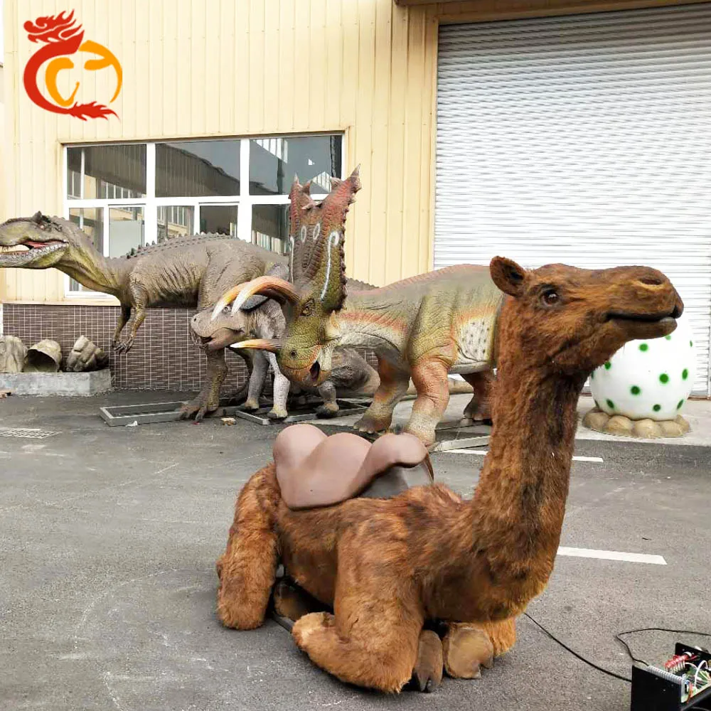 2020 Hot Amusement Park Electric  Animal Camel Rides for Sale