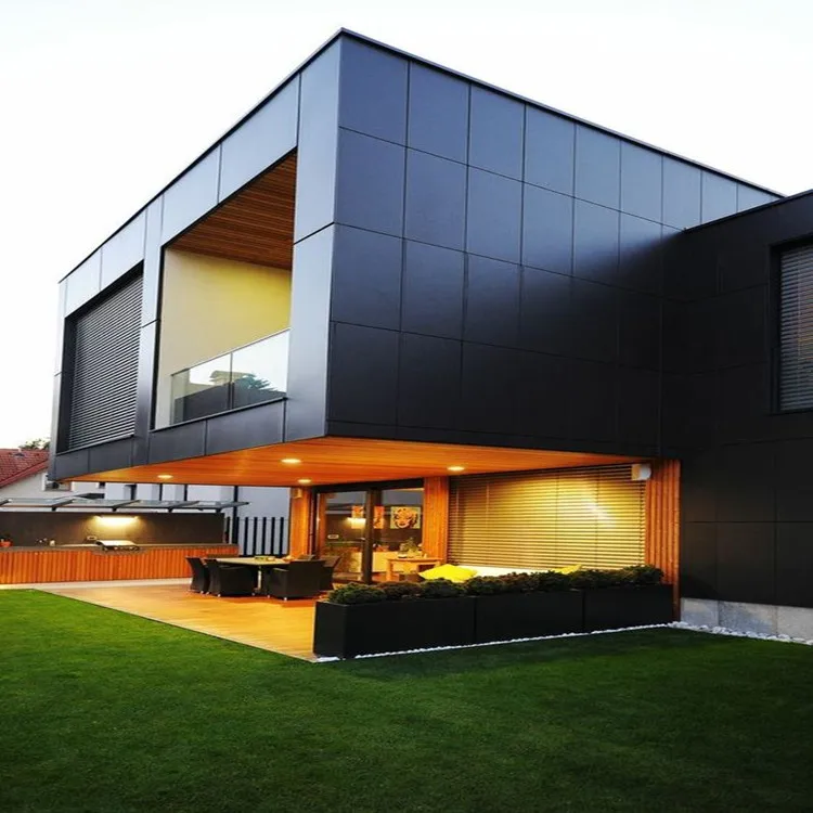 Brikley customized 8mm UV resistant outdoor wall cladding made with phenolic resin boards in good quality