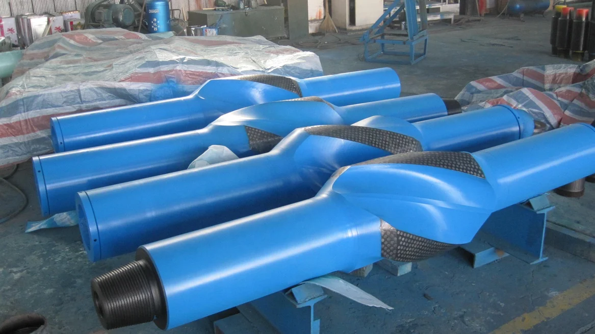 Инструмент для бурения нефтяных месторождений HF 7/8 API 7-1, 9 4000 дюйма, встраиваемые спиральные буровые Централизаторы возле стабилизатора бит