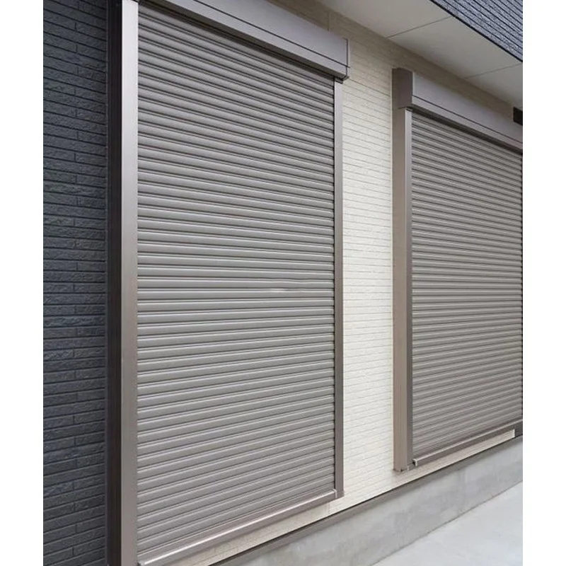 JST Sturdy Hurricane Aluminum high speed roll up door Storm Shutters Exterior Aluminum Shutters