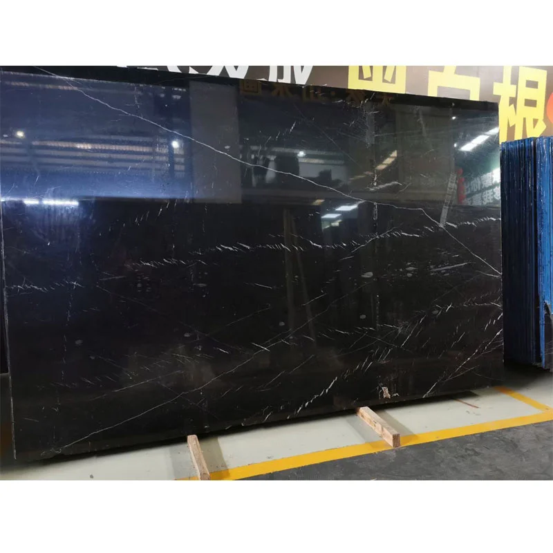 Китай, мраморная плитка Nero Marquina для пола и стен, мраморная плитка для пола, мраморная плитка для ванной комнаты и настенной плитки