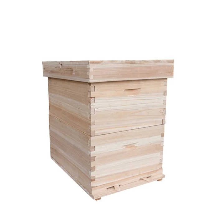 
Factory Direct Sales Hot sale bee hives wooden 8/10 frames langstroth beehive kit 