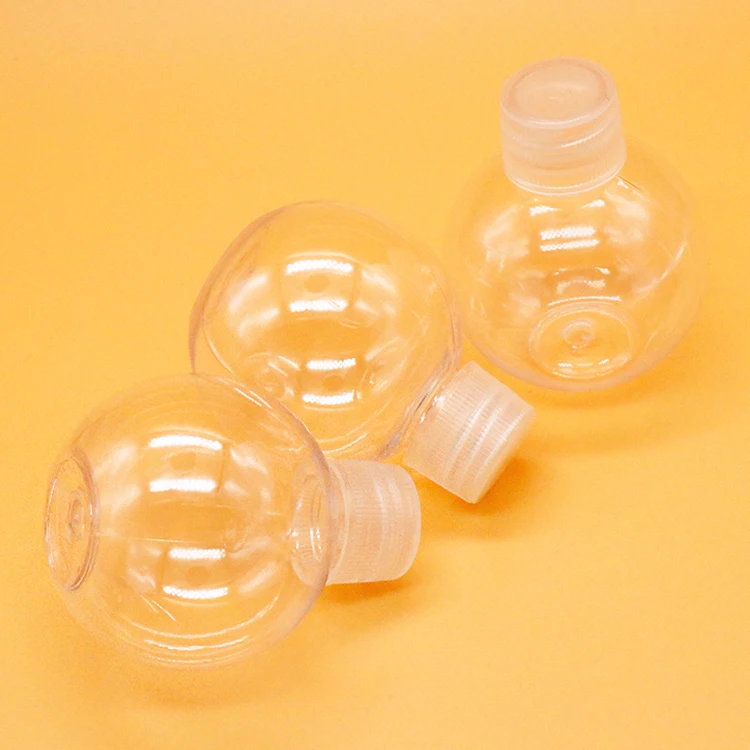 Custom Clear Christmas Tree Spray Shampoo Pet Sphere Aloevera Jail  30ml 50ml Decoration Ball Bhape Perfume Plastic Bottle