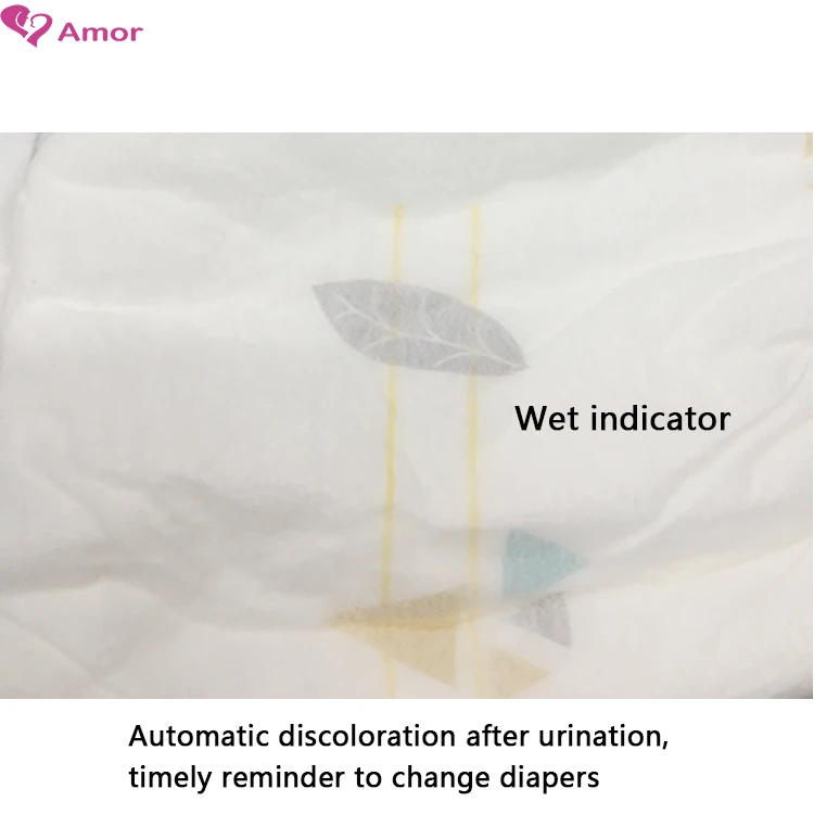 Disposable Diaper Baby Pants Nappy Soft SSS Embossing Top Sheet From Chinese Manufacturer