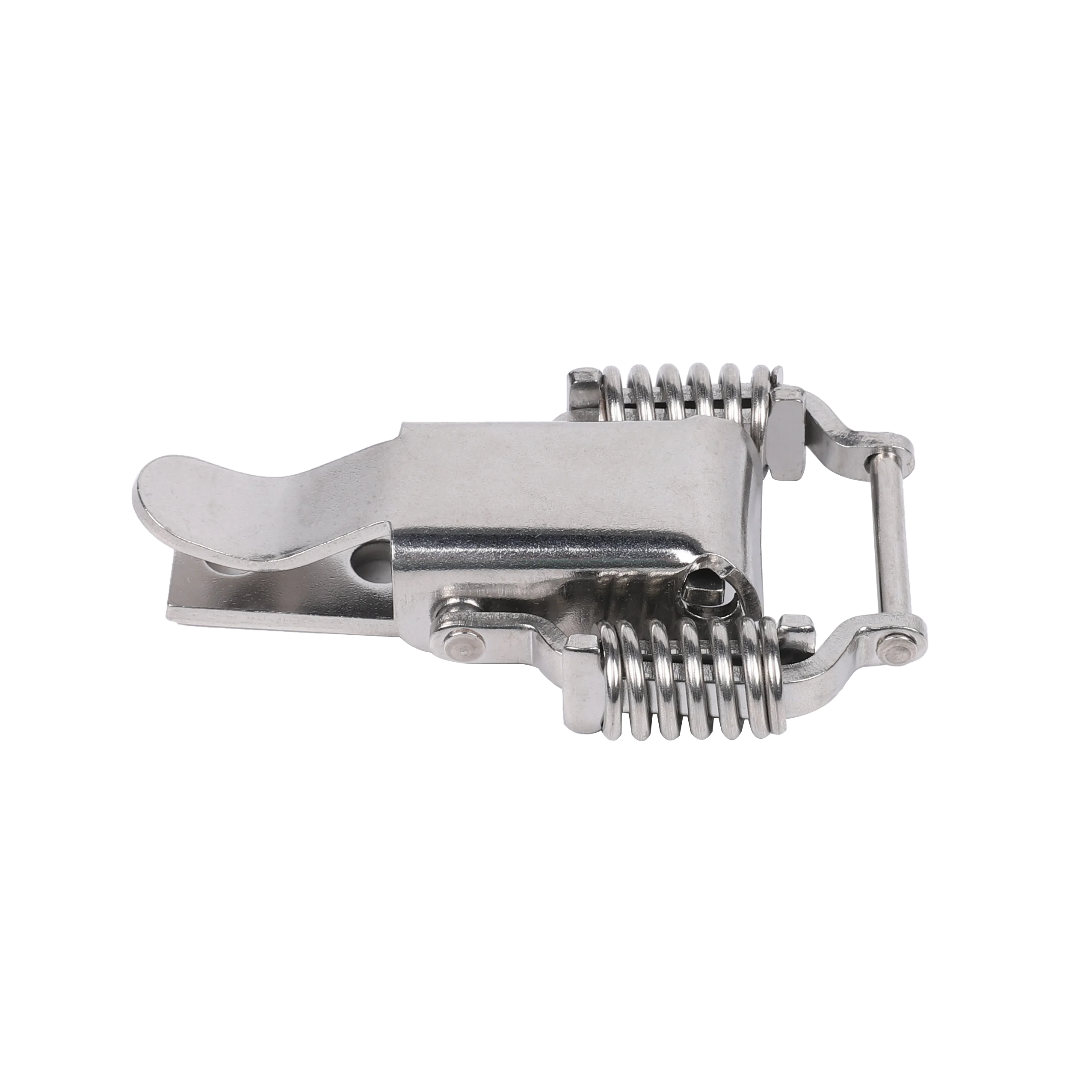 Hardware Cabinet machine stainless steel custom Adjustable spring loaded latch toggle draw latch hasp