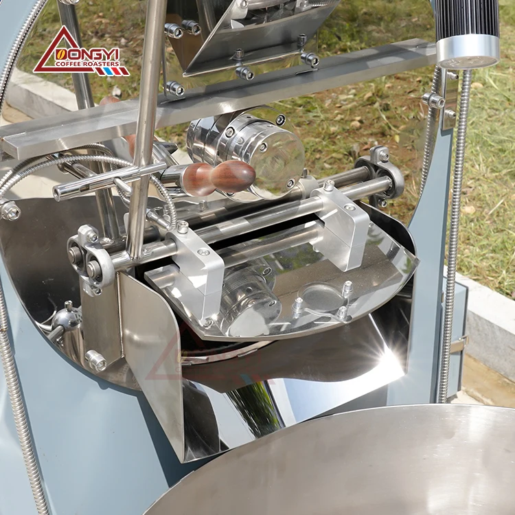 Commercial 12kg 15kg Cast Iron Drum Coffee Roaster Machine Electric Power Source Gas Option Best Price