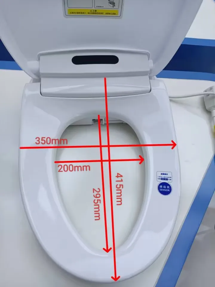 Manufacturer  Heated toilet seat Automatic Night Light smart bidet toilet seat Heated Smart bidet toilet seat