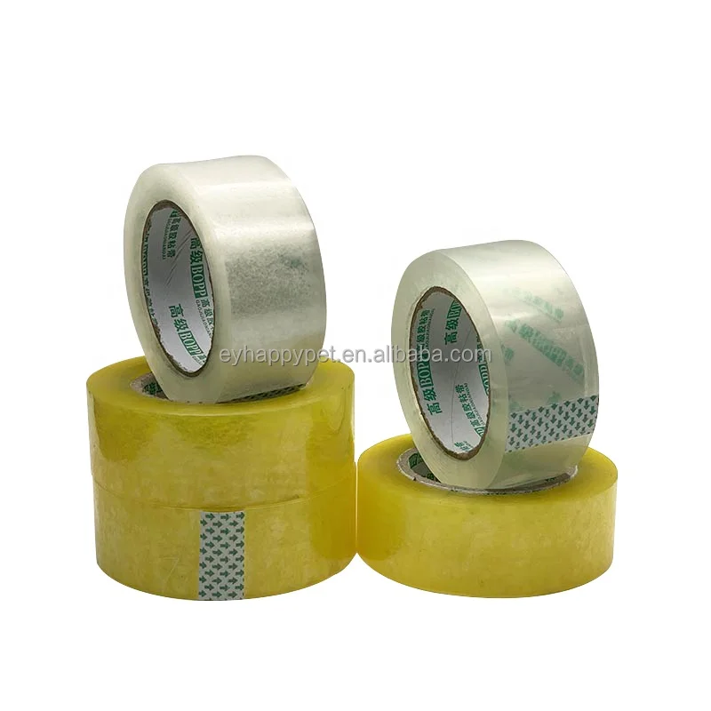 Promotional oem manufacturer reasonable competitive price clear box sealing jumbo roll adhesive tape bopp
