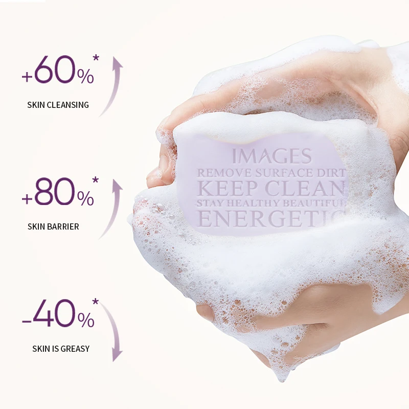 OEM Images private label grape organic natural whitening bathing cleansing skin care soap