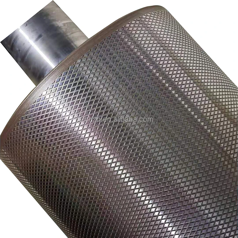 Embossing Machine Roller HK-548 Manufacturer Stainless Steel Roller With Small Grain