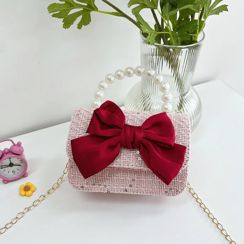 Casual Laptop Handbags For Kids Cute Girls Princess Style Shoulder Bags Kids New Product Lovely Purses For Girls