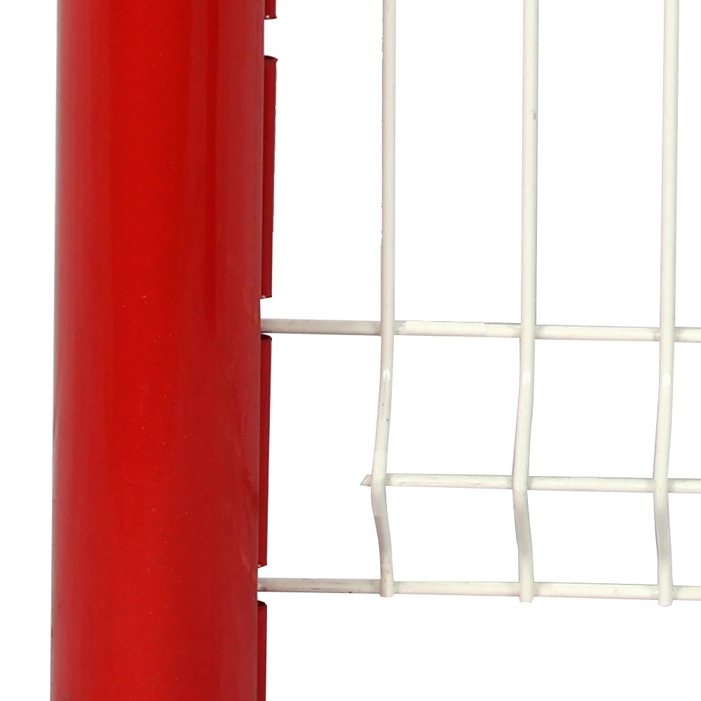 Good Price Yellow PVC Coated Welded Wire Bending 3d Mesh Curved Fence For Garden