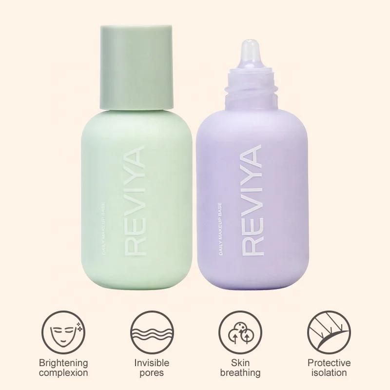 Private label moisturizing makeup base liquid waterproof makeup foundation best makeup primer