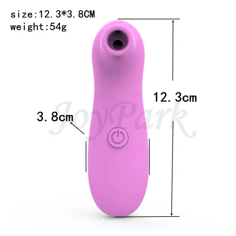 JoyPark Waterproof Silicone Clitoris Pussy Nipple Breast Stimulator Sucker Sucking Vibrator Sex Toys women
