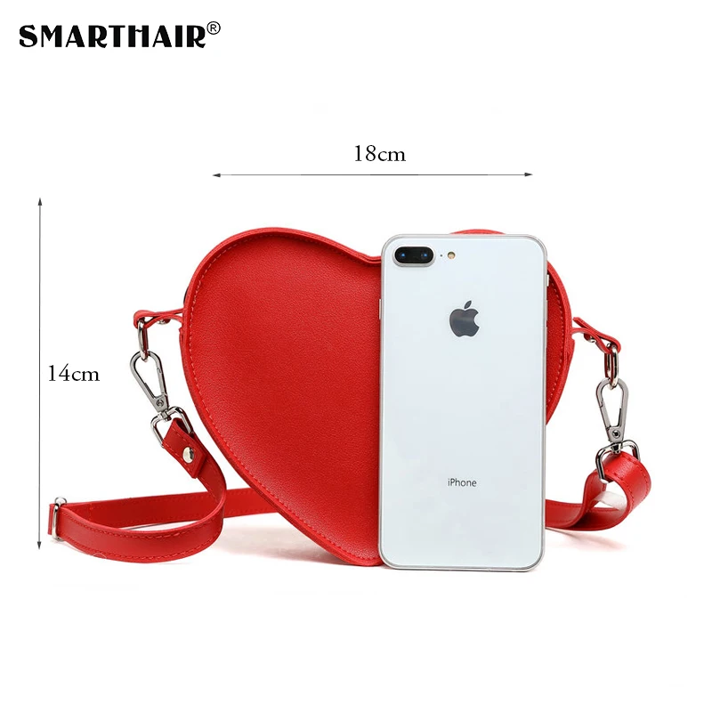 SMARTBEAUTY Fashion Small Handbag Mini Heart Messenger Bag Design Fashion Bags