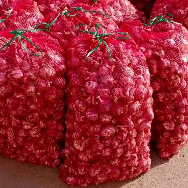 Agriculture Leno mesh bag recyclable PP drawstring mesh bags for onions potatoes vegetables carrot cabbage pepper orange lime