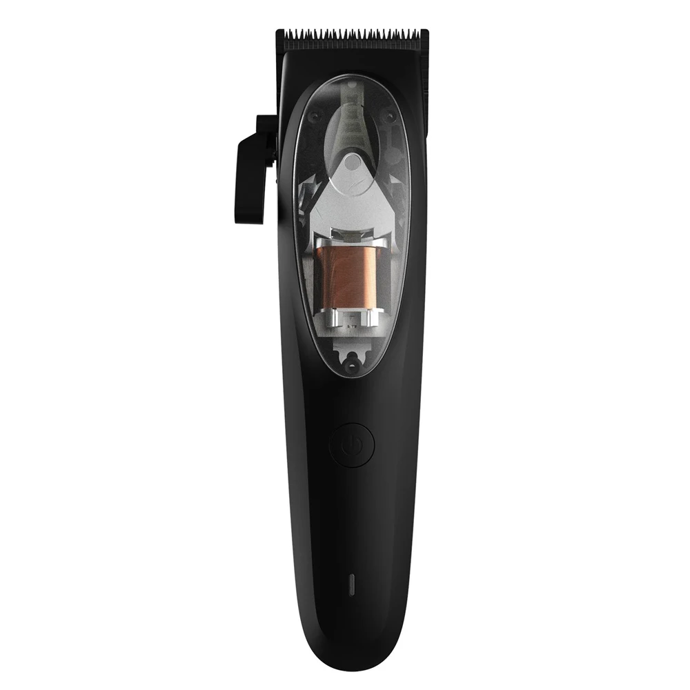 RUNWE RS9336 Electric Rechargeable Magnetic Levitation Motor Hair Trimmer Barber Clippers for Men