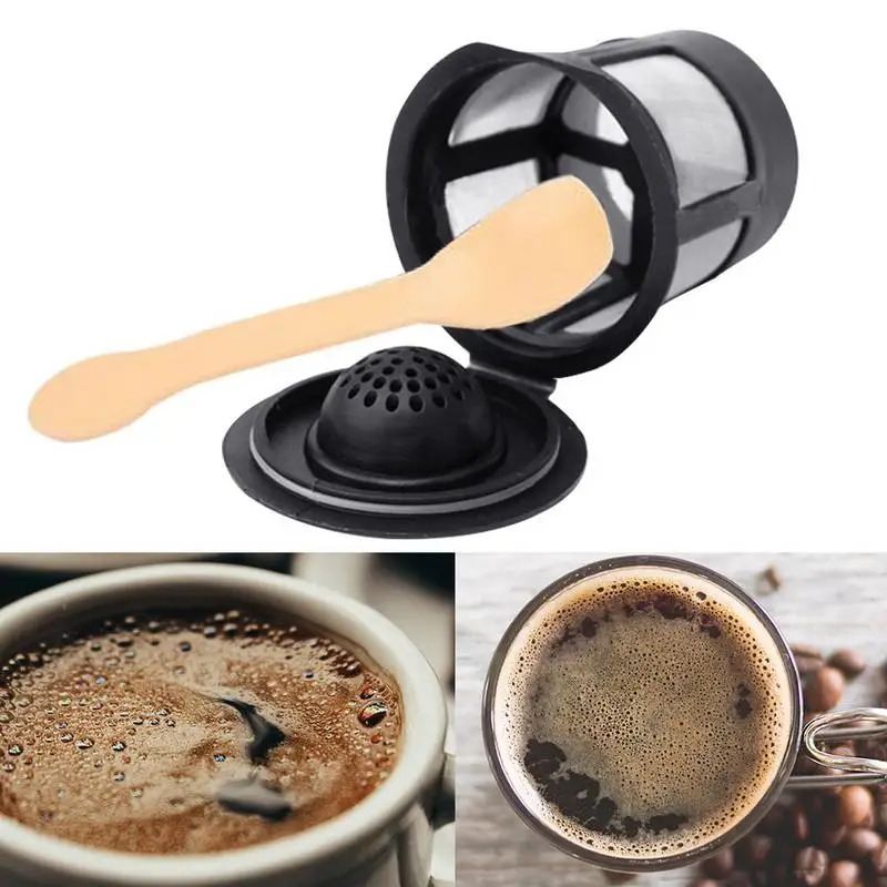 2023 High quality Color Reusable Coffee Capsule Single Cup Filter Simple Coffee Filter