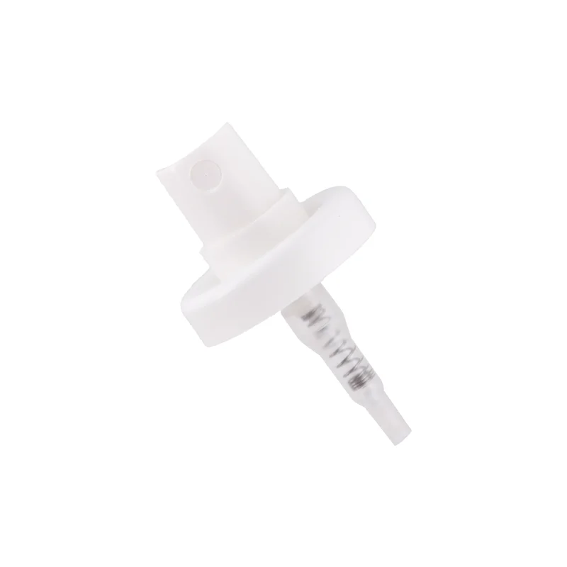 31.5mm plastic snap on fine mist sprayer crimp pump double wall aerosol mist sprayer pump with clear over cap