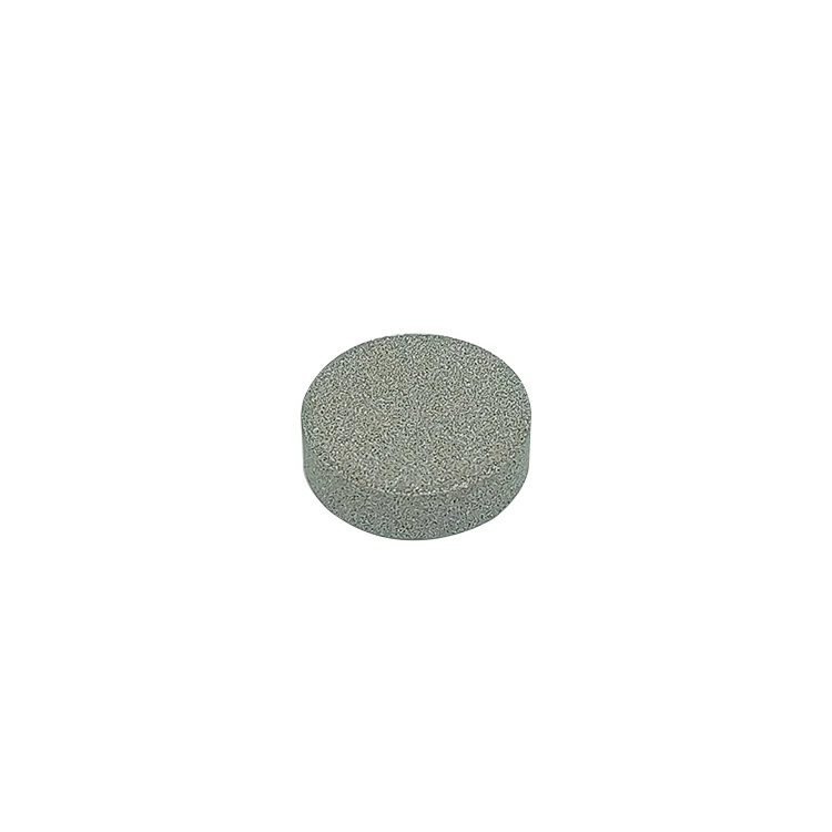 customize 0.5-100 micron 304 316 L Sintered stainless steel porous metal powder filter plate disc