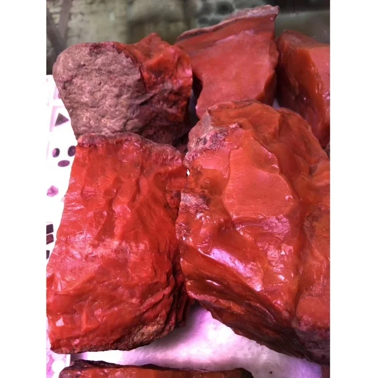 Wholesale Natural South Red Agate Mineral Carnelian Crystal Quartz Tumbled