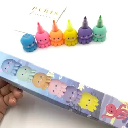 FEMA  lovely Octopus stylus highlighter pen  100PCS