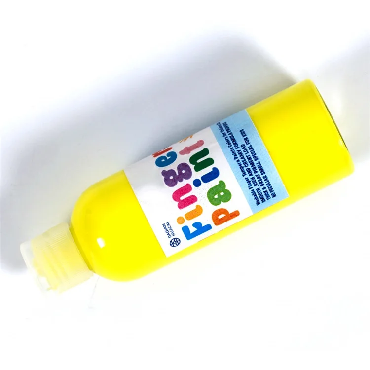 Non-Toxic Liquid Poster Paint Washable Tempera Paint Kit For Kids Finger Painting