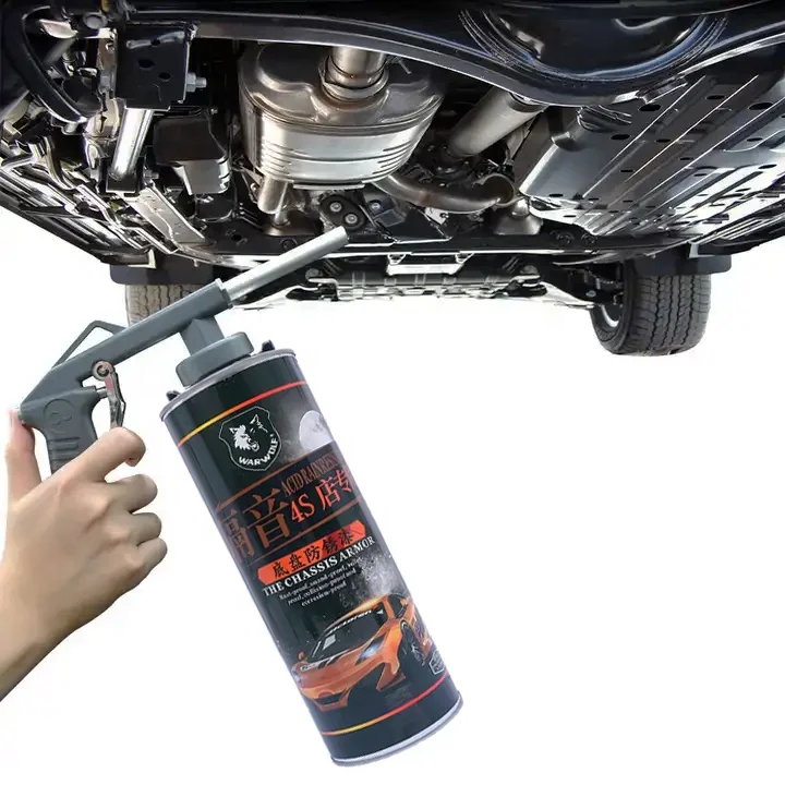 Car Chassis Rubberized Undercoat Rubber Paint for Cars Undercoating Auto Underbody Coating Spray