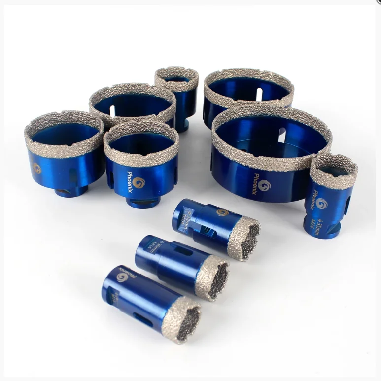 Raizi 5-150mm Vacuum Brazed Diamond Ceramic Tile Hole Saw Cutter drill core bit for all stone and concrete