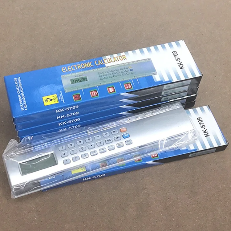 Best wholesale Cheap 8 digits Stationery Calculator electronic General Purpose Ruler Calculator