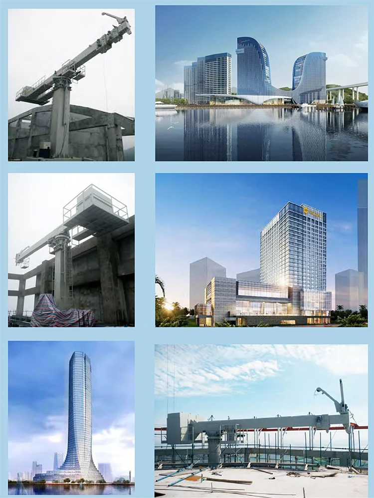 ZK BMU building maintenance unit for highrise building window cleaning lift cleaning machine China factory