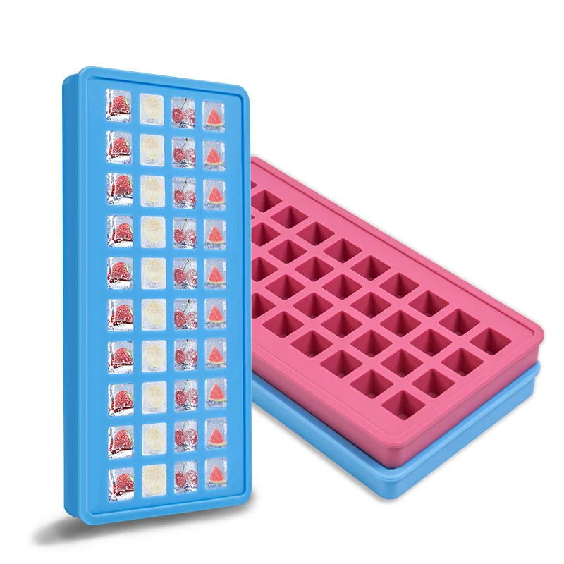 Factory Price Food Grade Ice Maker Ice Cube Trays Silicone Moulds Whiskey Ice Mould