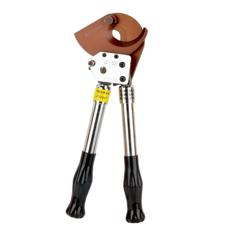 J100 Manual Heavy Duty Rachet Cutter Hydraulic Cable Wire Cutting Tool Retractable High Quality Uesd For Wire Cable