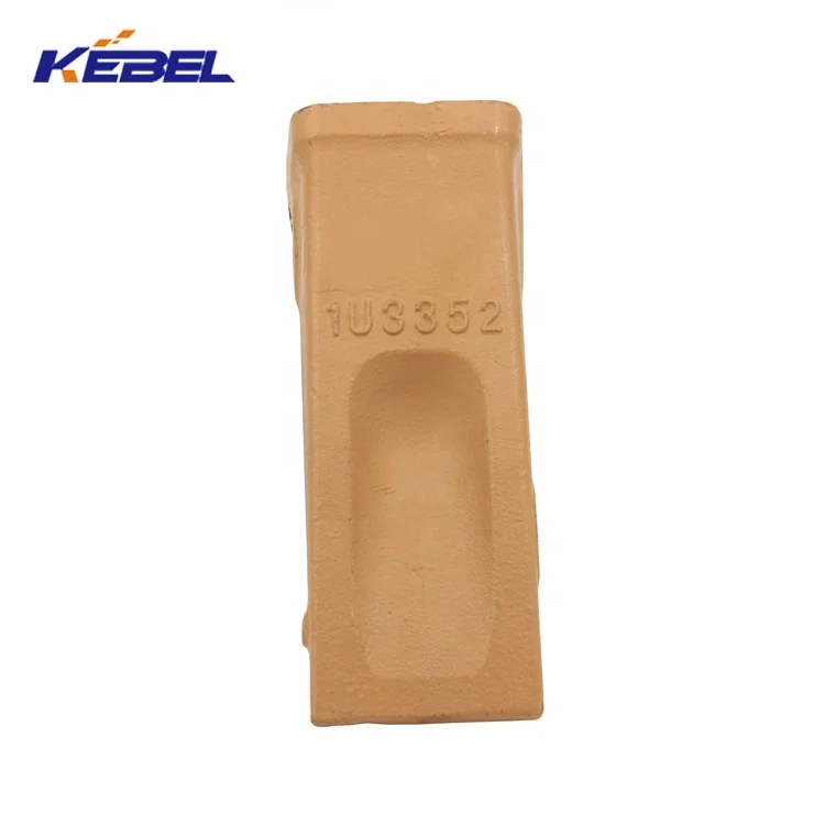 KEBEL 1U3352 chinese supplier excavator flat bucket teeth digger backhoe E320 loader casting bucket tooth
