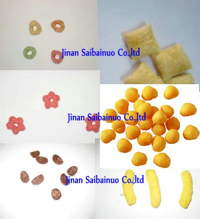 Big-output Puffed Corn Snack Food Extrusion Machine Corn Sticks processing line Making Machines