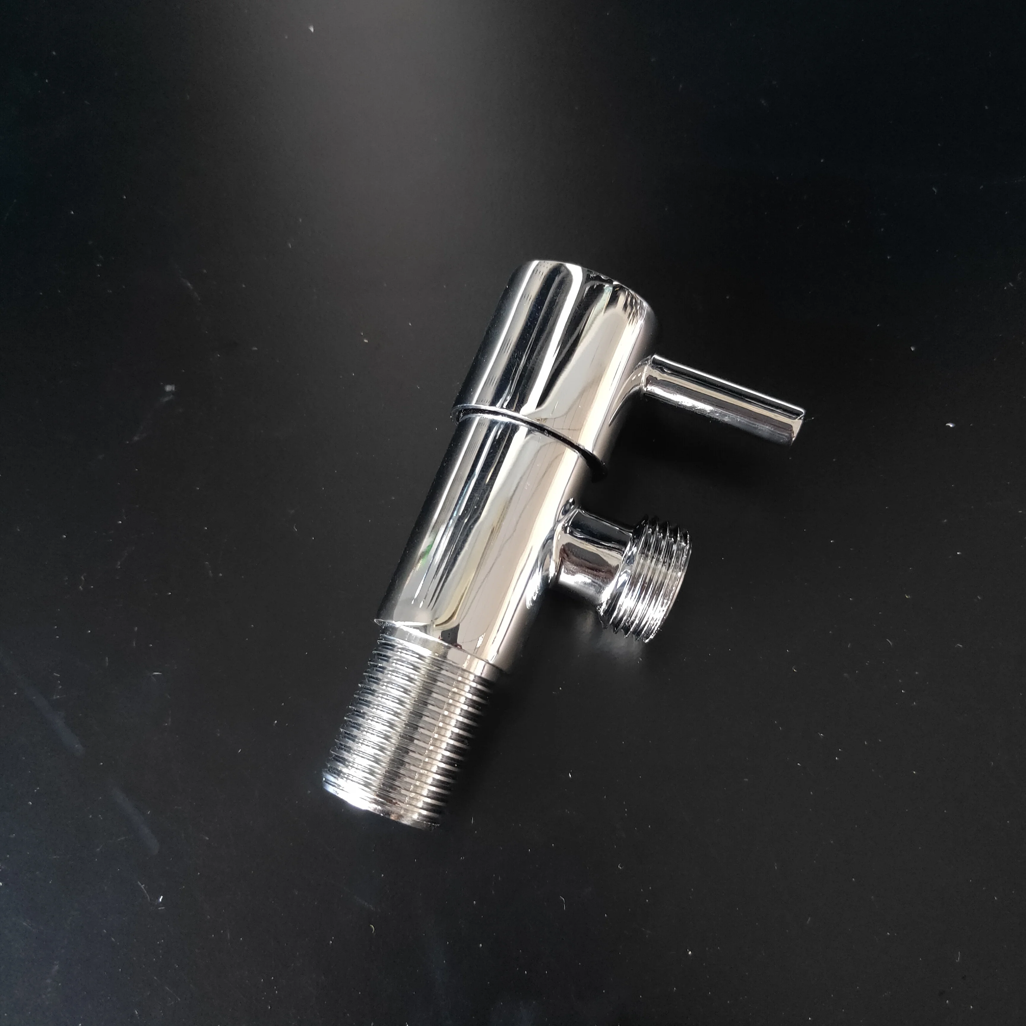 brass bathroom accessories hot or cold water brass Triangle valve wash basin angle valve Faucet Valve