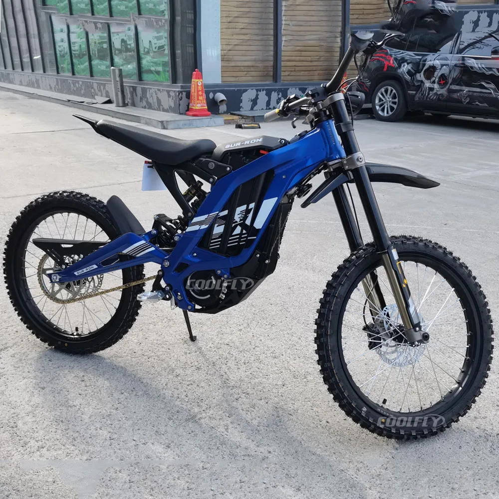 Customized light bee x 72v 6000w central motor 750w ebike full suspension surron electric dirt bike