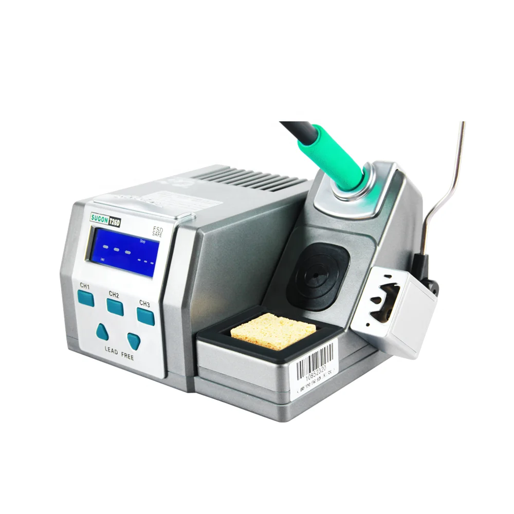 Прямая продажа с завода, сварочный 3d-паяльник SUGON T26D, настольная паяльная Тепловая пушка, паяльная станция для мобильного телефона Smd