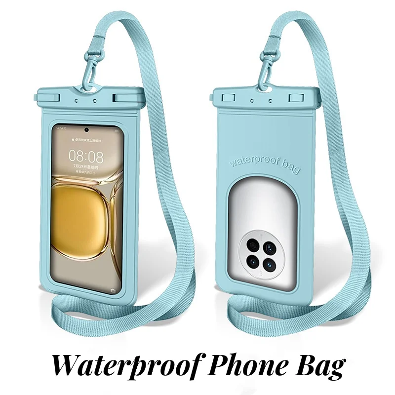 Wholesale Waterproof Phone Pouch Cellphone Dry Bag Beach Cruise Ship Essentials with Crossbody Lanyard