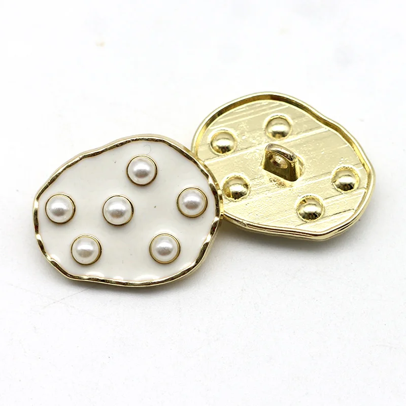 Factory direct sale jacket placket coat cuff clothes suit high-grade Zinc Alloy oil button garment & processing accessories