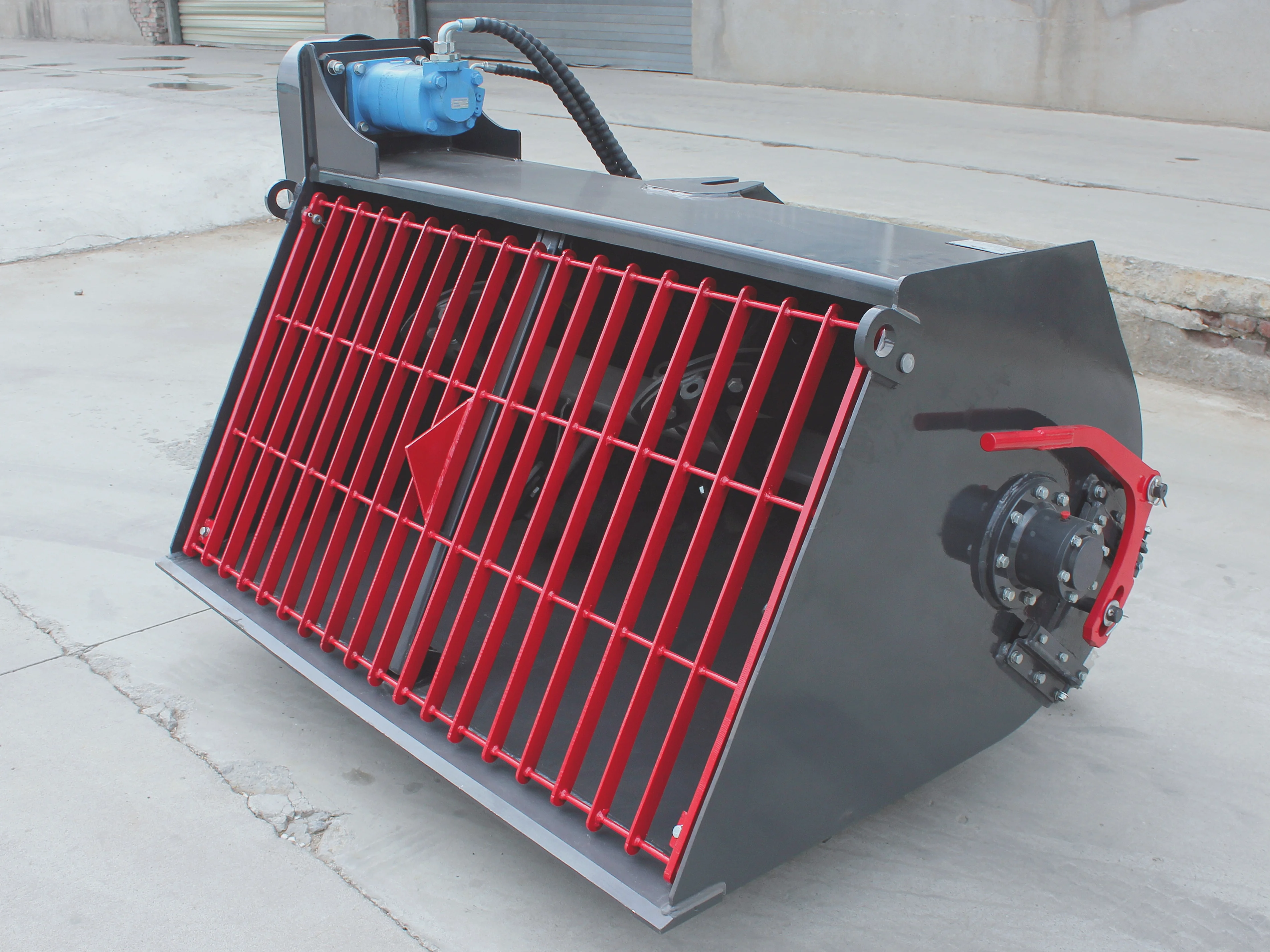 Cheap Price labour-saving HCN brand cement mixing equipment & concrete mixer bucket for slop road construction