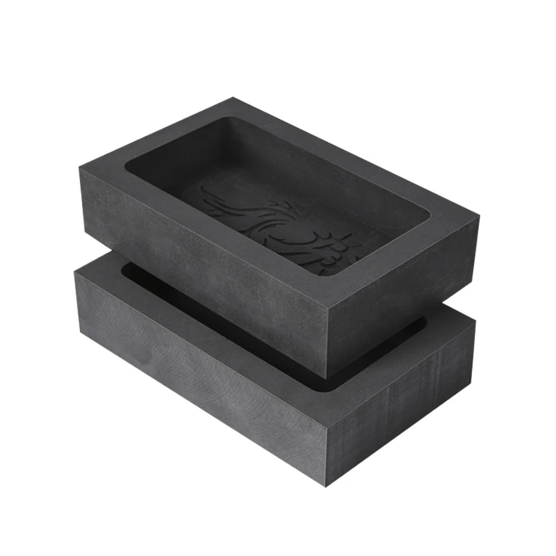 High purity  graphite ingot mould for sale cast gold silver ingot mould